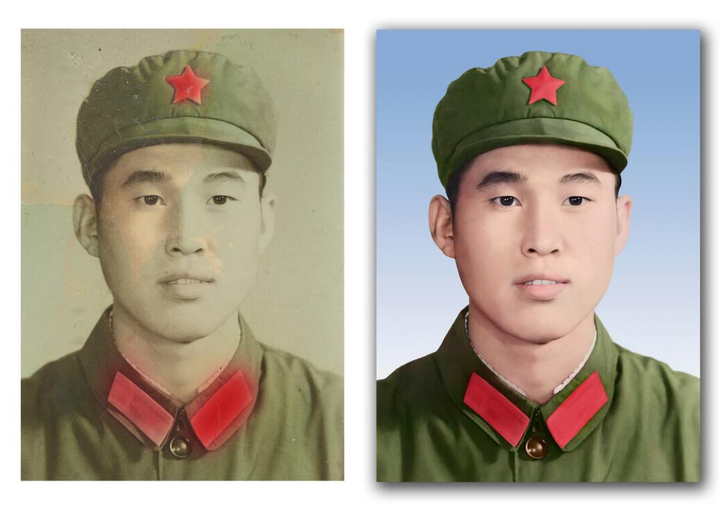 自流井破损照片修复-18